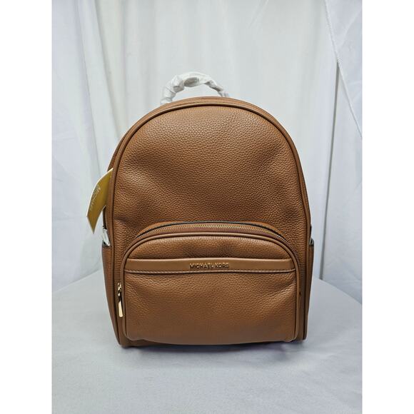 MICHAEL Michael Kors Bex Medium Backpack Color Luggage NWT - Picture 1 of 7